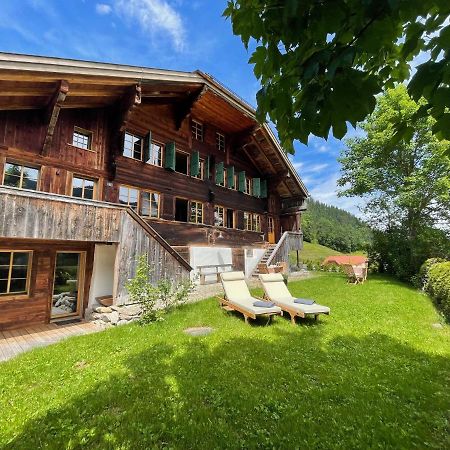 Alpen Charme - Chalet D'Hotes Et Spa Gsteig 外观 照片