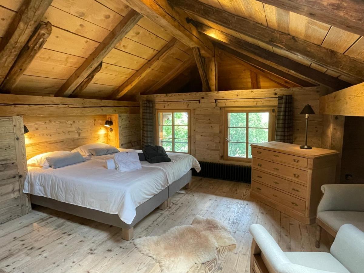 Alpen Charme - Chalet D'Hotes Et Spa Gsteig 外观 照片