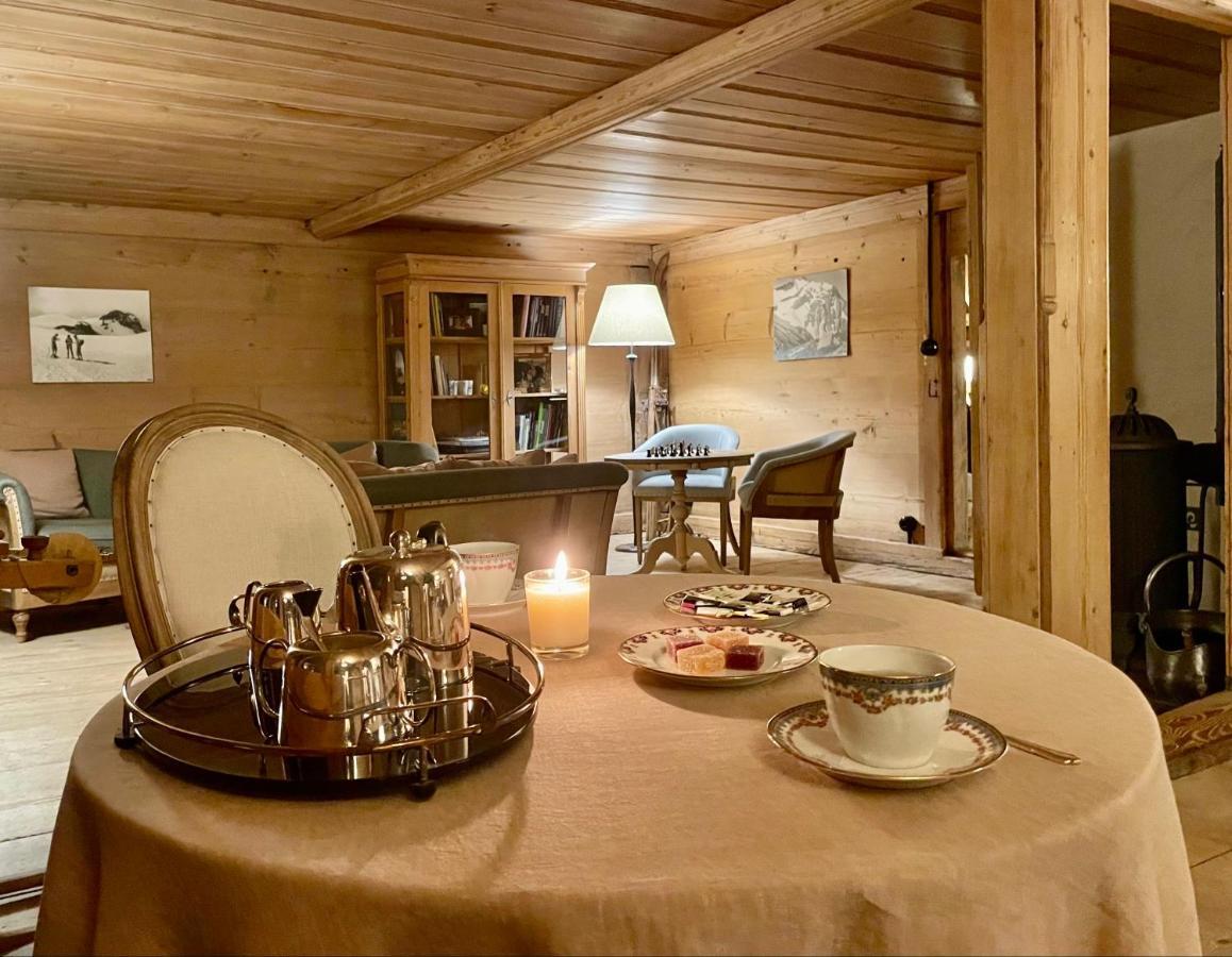 Alpen Charme - Chalet D'Hotes Et Spa Gsteig 外观 照片