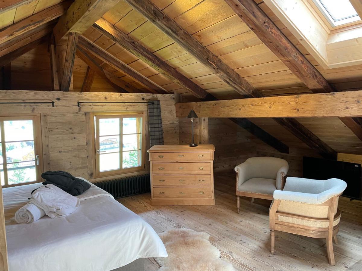 Alpen Charme - Chalet D'Hotes Et Spa Gsteig 外观 照片