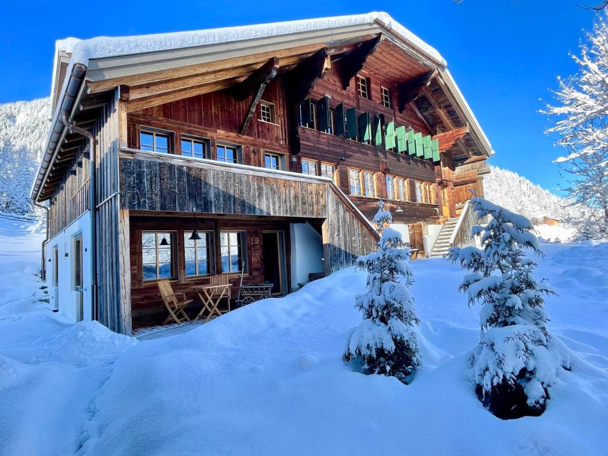 Alpen Charme - Chalet D'Hotes Et Spa Gsteig 外观 照片