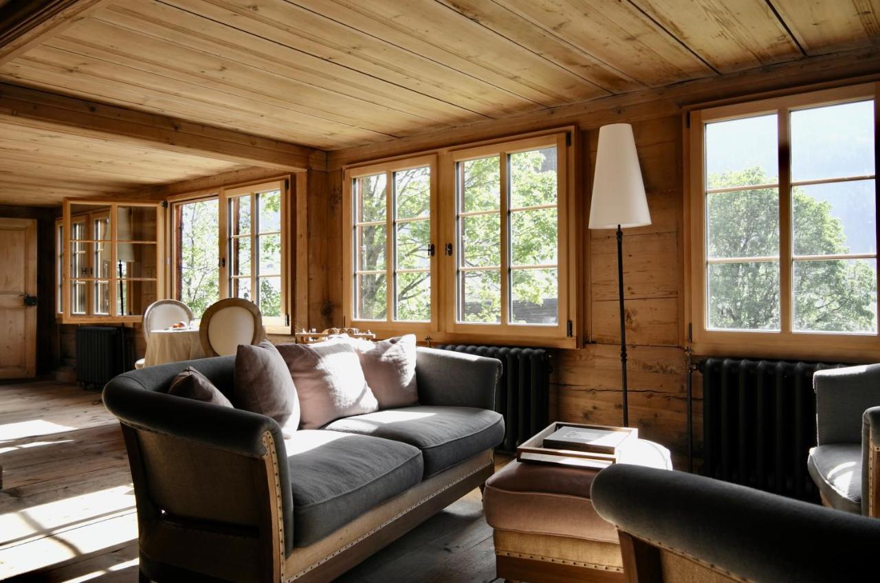 Alpen Charme - Chalet D'Hotes Et Spa Gsteig 外观 照片