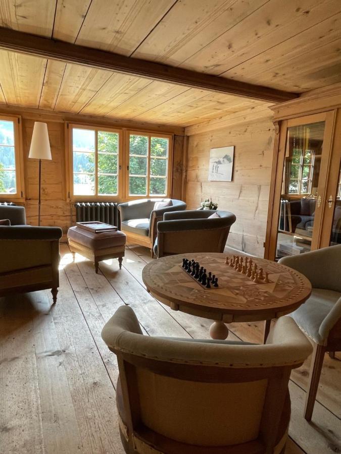 Alpen Charme - Chalet D'Hotes Et Spa Gsteig 外观 照片